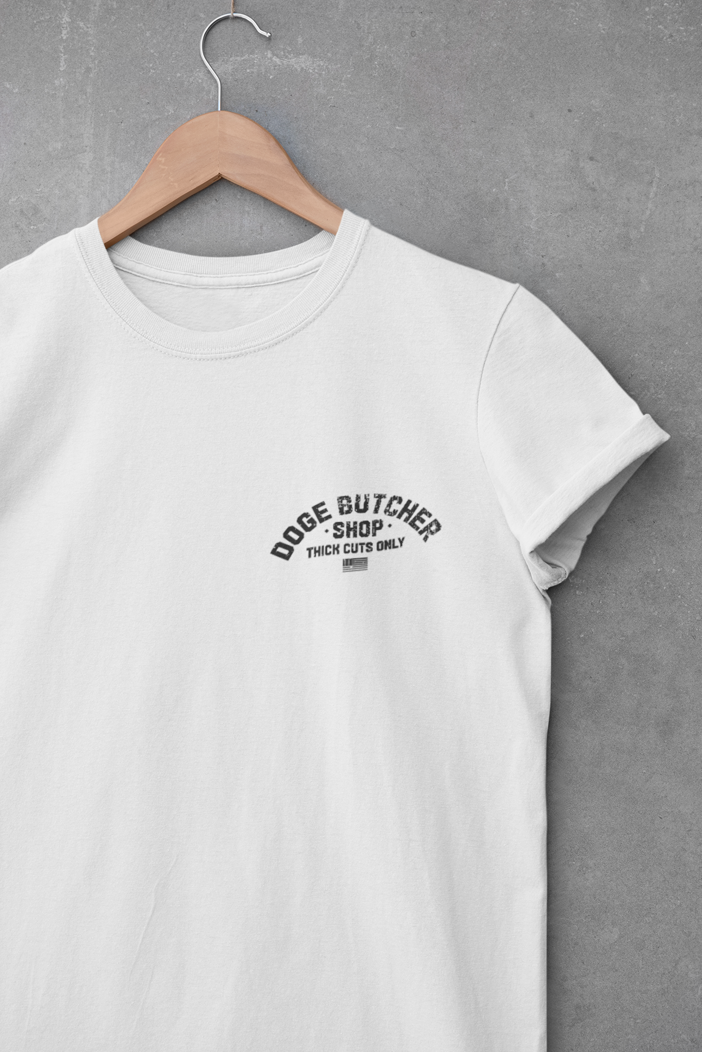 DOGE Butcher Shop T-shirt - Unisex Garment-Dyed